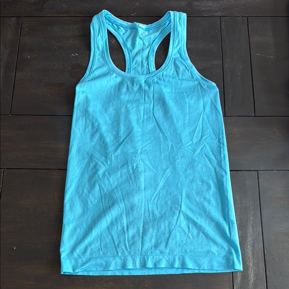 Blue Racerback Lululemon Tank Top